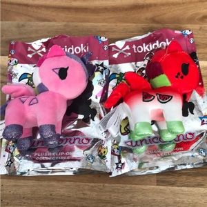 Toki Doki Quartzy and Suika Plush Keychains!